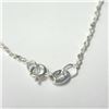Image 3 : Silver 16" Necklace, Suggested Retail Value $50