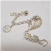 Image 2 : Silver Bracelet (~Size 0) (~length 5 inches) (~weight 5.83g), Suggested Retail Value $160