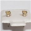 Image 3 : Silver Citrine(0.5ct) Earrings (~Size 0) (~length 0 inches), Suggested Retail Value $100