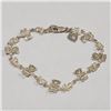 Image 1 : Silver Bracelet (~Size 0) (~length 6 inches) (~weight 6.73g), Suggested Retail Value $160