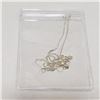 Image 4 : Silver Necklace (~Size 0) (~length 20 inches) (~weight 3.2g), Suggested Retail Value $120
