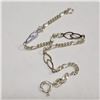 Image 2 : Silver Bracelet (~Size 0) (~length 7.5 inches) (~weight 3.61g), Suggested Retail Value $100