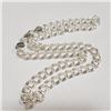 Image 1 : Silver Necklace (~Size 0) (~length 18 inches) (~weight 26.38g), Suggested Retail Value $580