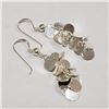 Image 2 : Silver Earrings (~Size 0) (~length 0 inches) (~weight 4.38g), Suggested Retail Value $120