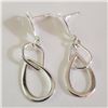 Image 1 : Silver Earrings (~Size 0) (~length 0 inches), Suggested Retail Value $100