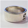 Image 2 : Silver Ring (~Size 7.5)(Ring is resizable for $40) (~length 0inches) (~weight 6.64g), Suggested Reta