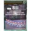 Image 1 : Led lawn stake candy cane lights, 8 pieces