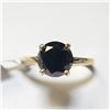 Image 1 : 10K Yellow Gold Black Diamond(2.4ct) Ring (~Size 6) (~weight 2.38g), Made in Canada, Appraised Retai