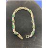 Image 1 : Natural Black Opal & Tanzanite 15.05 Carat multistone Tennis Bracelet with Appraisal Certificfate $2