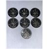 Image 1 : Canada 1978 brilliant half dollars - LOT of 7