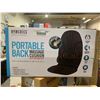 Image 1 : Homedics Portable Back Massage Cushion With Soothing Heat