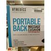 Image 2 : Homedics Portable Back Massage Cushion With Soothing Heat