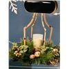 Image 2 : Holiday Centerpiece with LED Candle
