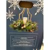 Image 3 : Holiday Centerpiece with LED Candle