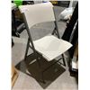 Image 1 : Lifetime Brand Resin Folding Banquet Chair Lot of 1