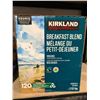 Image 2 : Kirkland signature breakfast blend keurig coffee pods, 120 pods per case