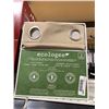 Image 1 : Ecologee 2 total blackout grommet window curtain pair. each curtain is 52 in x 90 in