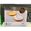Image 1 : Simple Essential 6 Charger Plates 13"
