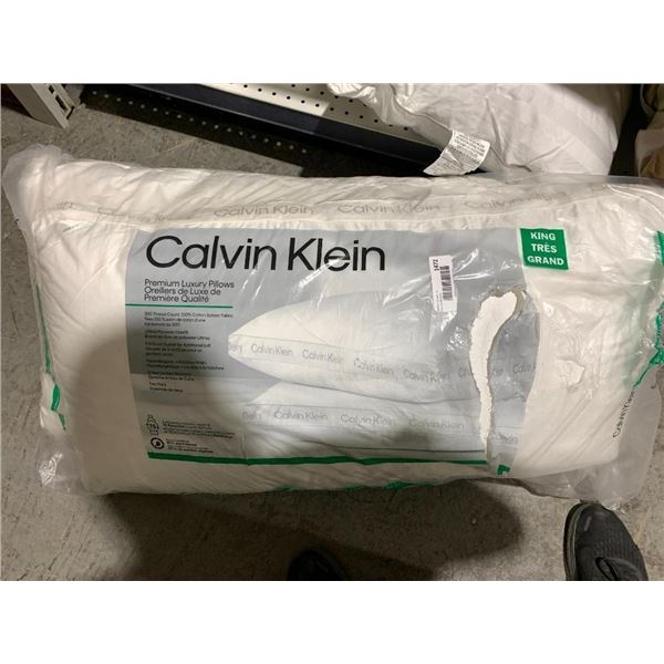 Calvin Klein King Size Pillows - Set of 2