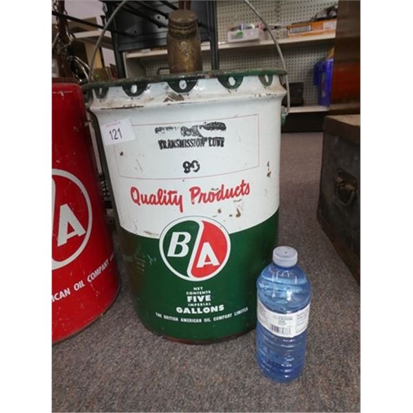 BA transmission lube barrel