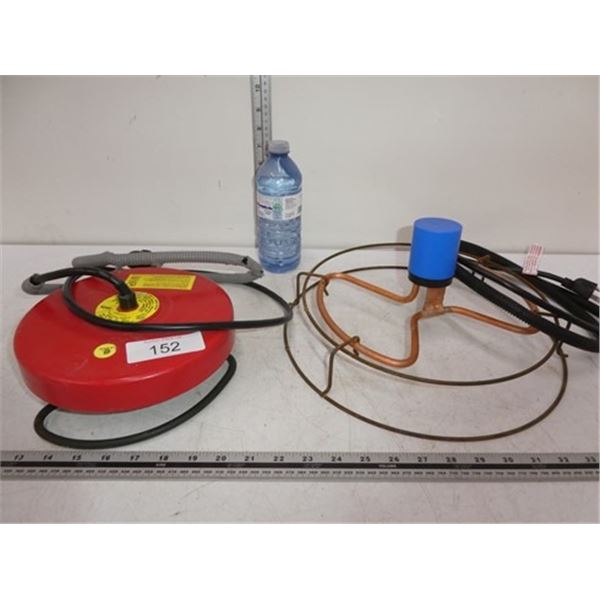 2 livestock water tank heaters