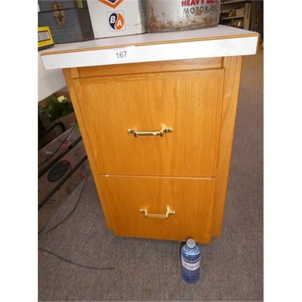 Wood drawer cabinet
