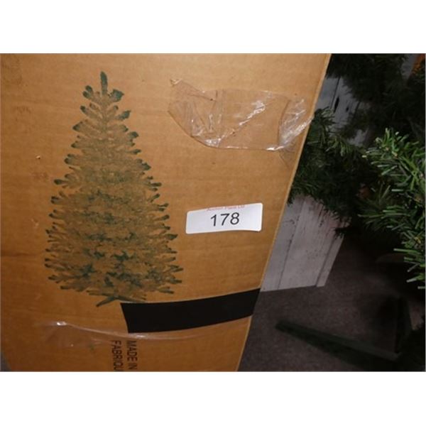 Artificial christmas tree