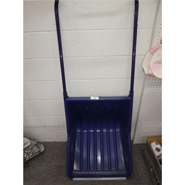 Snow shovel sleigh