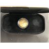 Image 2 : 2001 World Figure Skating 24K Gold Plated Medallion & Stamp