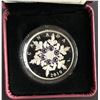 Image 1 : 2010 $20 Silver Coin Crystal Snowflake (Tanzonite)