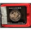 Image 1 : 1970 Canada $1 Manitoba 100 Years