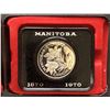 Image 1 : 1970 Canada $1 Manitoba 100 Years