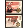 Image 2 : 2 Vancouver 2010 Sports Coin with Sports Coin Card Holder
