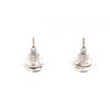 Image 2 : Chanel Clear CC Earrings