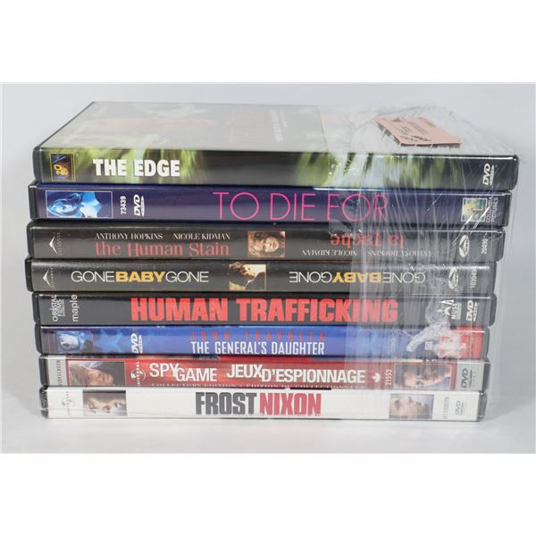 BUNDLE OF ASSORTED DVDS