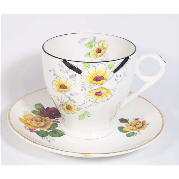 WELLINGTON SADLER TEACUP AND SAUCER