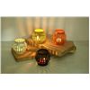 Image 1 : COLOURFUL LANTERNS HANGING SET OF 8