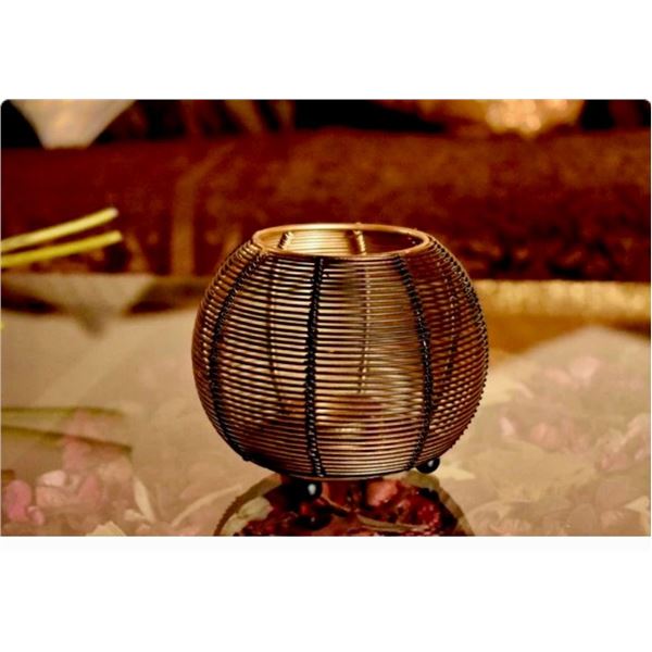 WIRED CANDLE HOLDER 2 PIECE