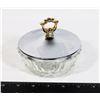 Image 1 : VINTAGE CANDY DISH WITH LID