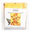 Image 1 : NEW FABRIC SHOWER CURTAIN "SUNFLOWERS 1888 BY