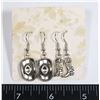 Image 1 : NEW COWBOY HATS AND COWBOY BOOT DROP EARRINGS