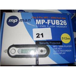4 MPMAN 512MB MP3 PLAYERS