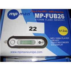 4 MPMAN 512MB MP3 PLAYERS