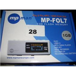 4 MPMAN 1GB MP3 PLAYERS