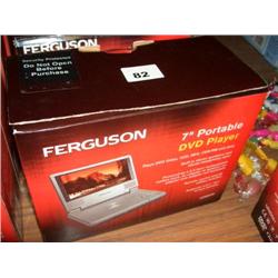 FERGUSON LDVD70 7" PORTABLE DVD PLAYER