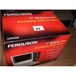 FERGUSON LDVD200 7" PORTABLE DVD PLAYER