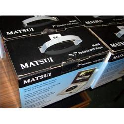 MATSUI PL-607 7" PORTABLE DVD PLAYER