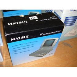 MATSUI PL-300 5" PORTABLE DVD PLAYER