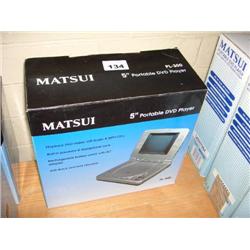MATSUI PL-300 5" PORTABLE DVD PLAYER