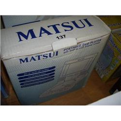MATSUI LCDVD-100 5.6" PORTABLE DVD PLAYER
